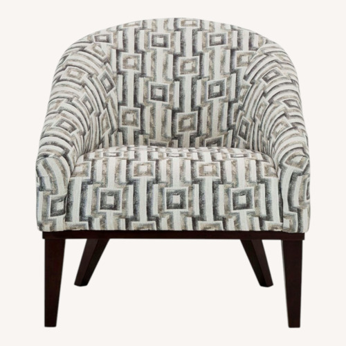 Used Carmine Geometric Club Chairs for sale on AptDeco