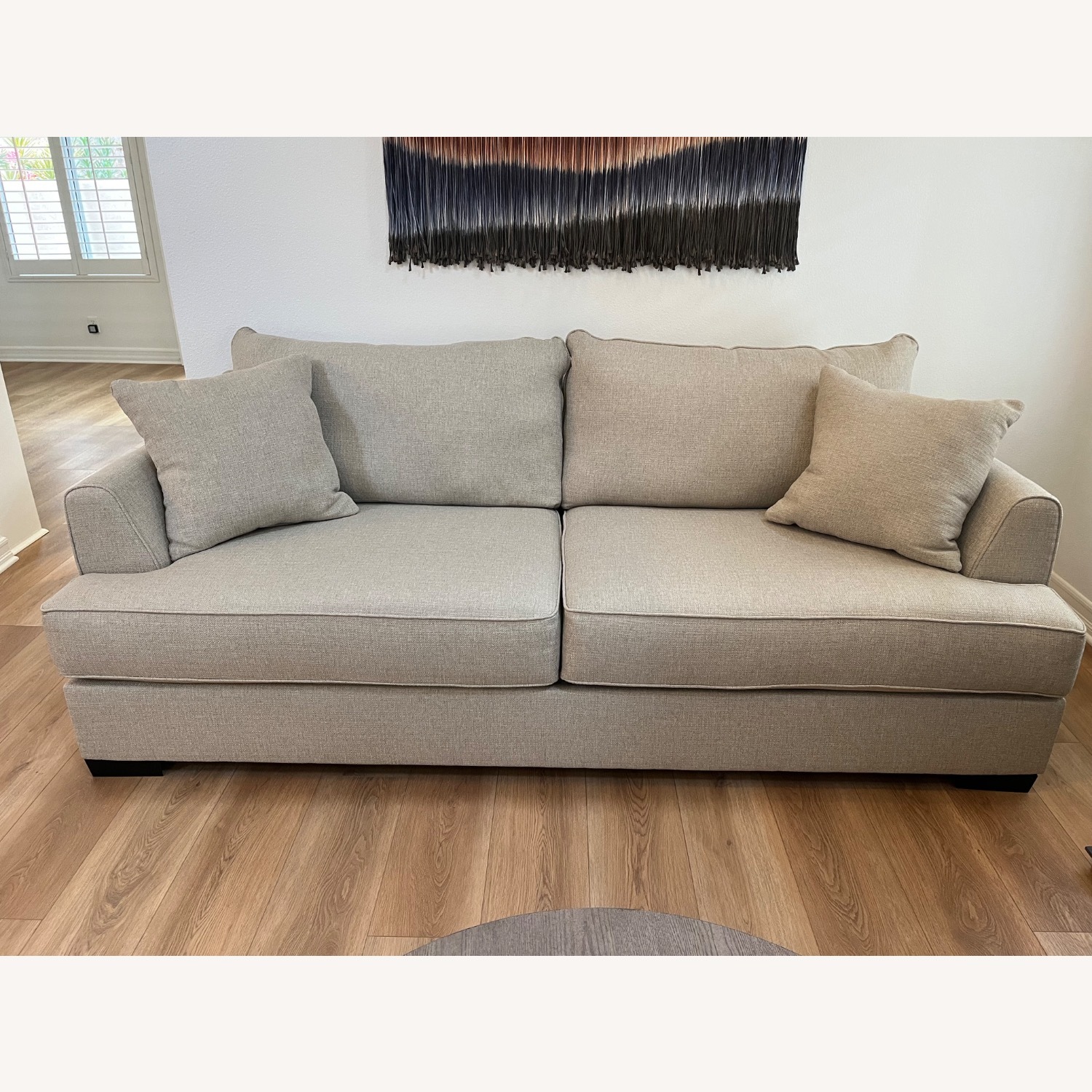 Warner Fabric 3+ Seater Sofa - image-2