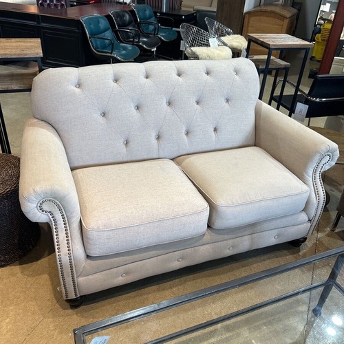 Used Kieran Traditional Roll-Arm Loveseat for sale on AptDeco