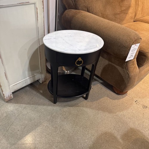 Used Loft Ellen 1-Drawer Nightstand Black for sale on AptDeco