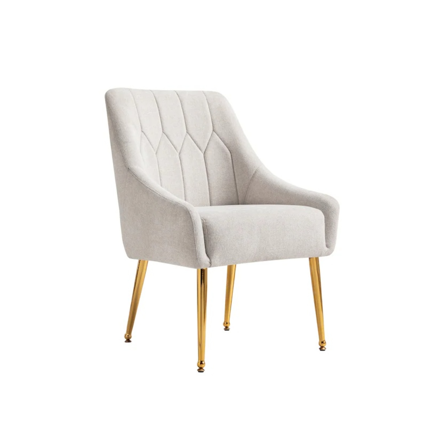 Corvus Fabric Dining Chair - Natural - image-5