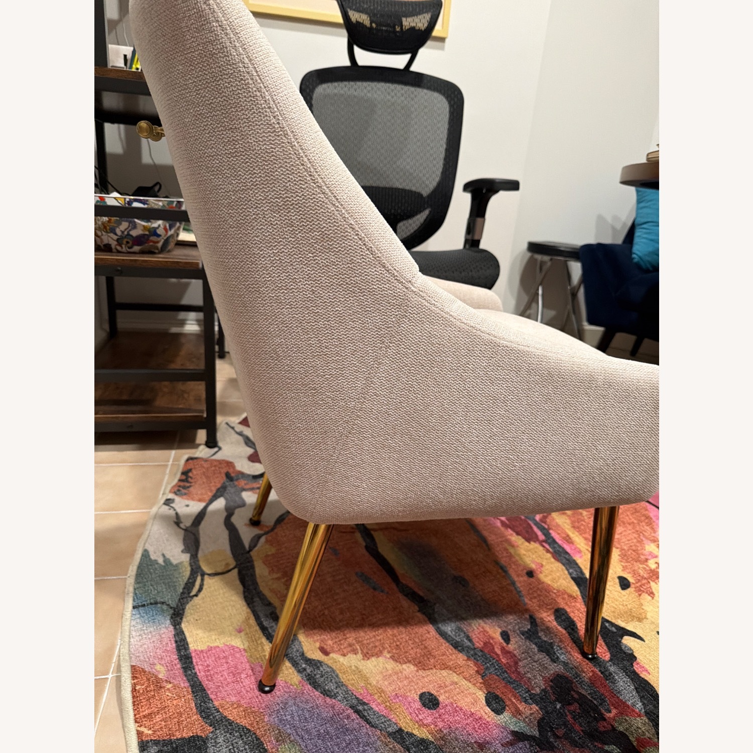Corvus Fabric Dining Chair - Natural - image-2