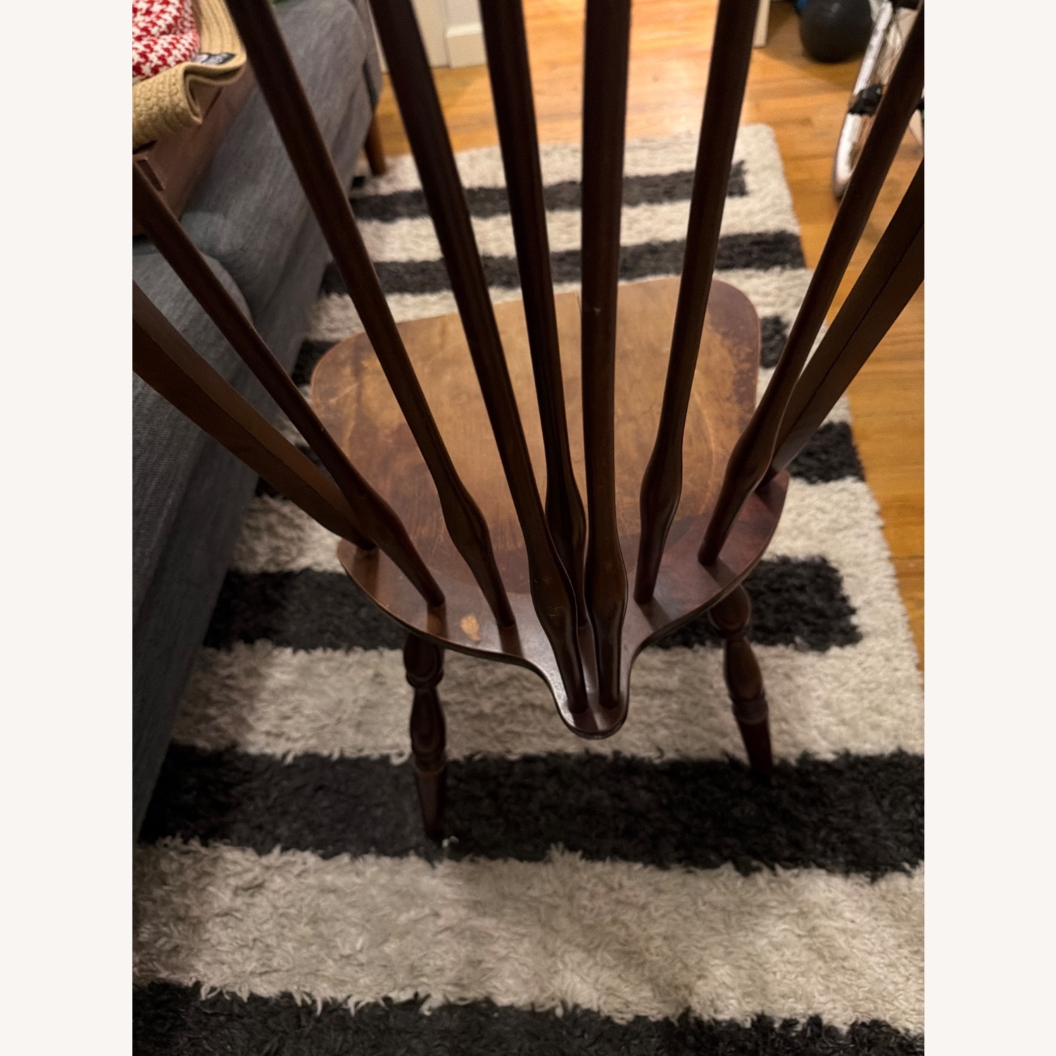 Vintage/Antique Finds Dark Brown Dining Chair - image-3