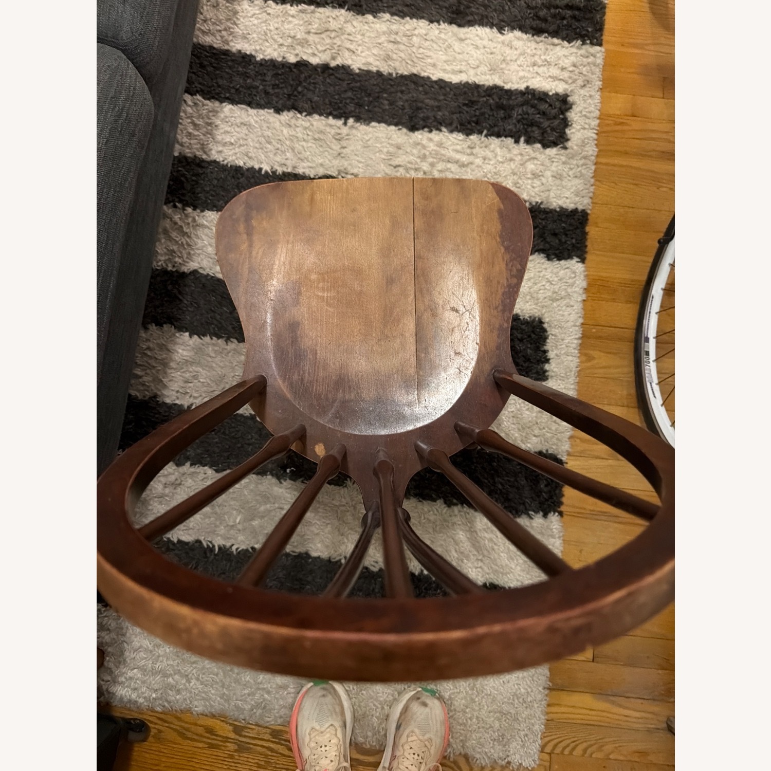 Vintage/Antique Finds Dark Brown Dining Chair - image-4