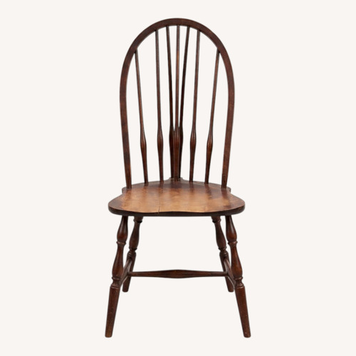 Used Vintage/Antique Finds Dark Brown Dining Chair for sale on AptDeco