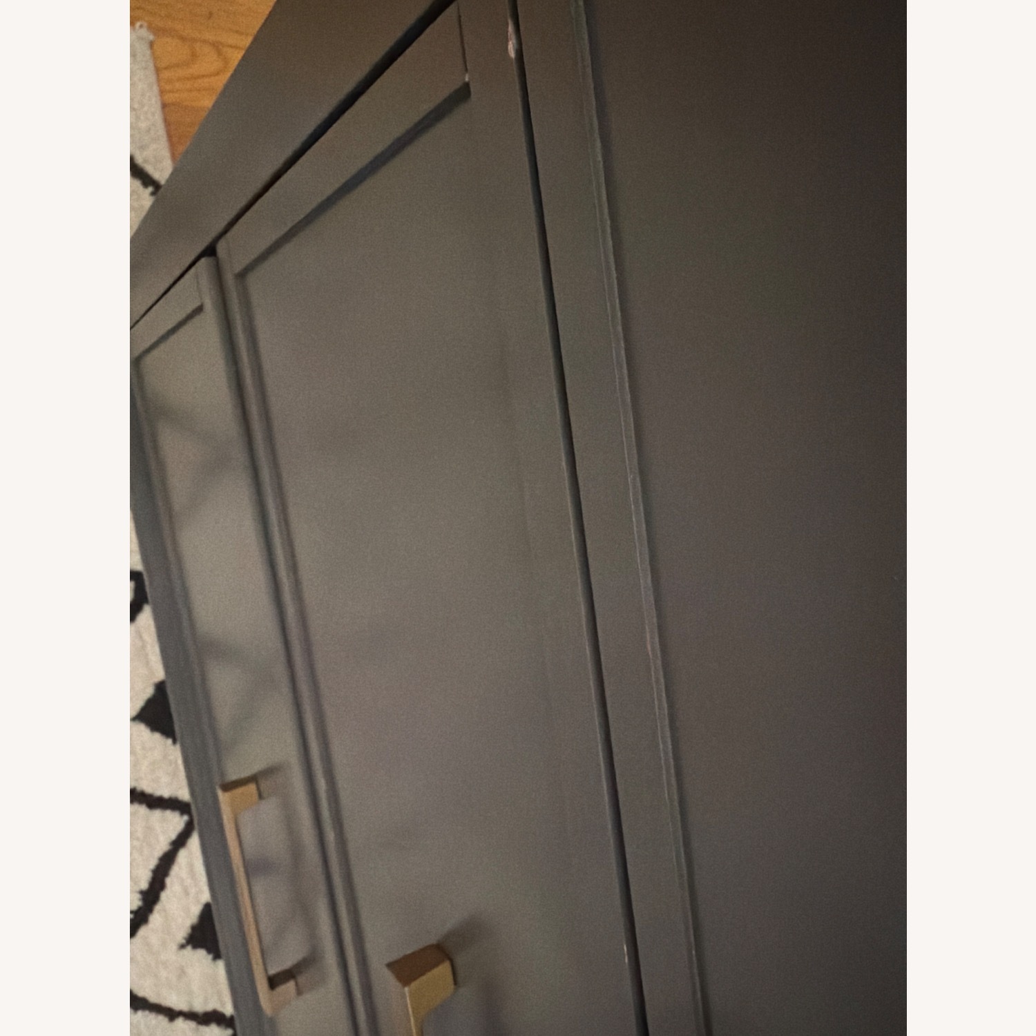 Double Dresser 6 Drawer Graphite Gray - image-6