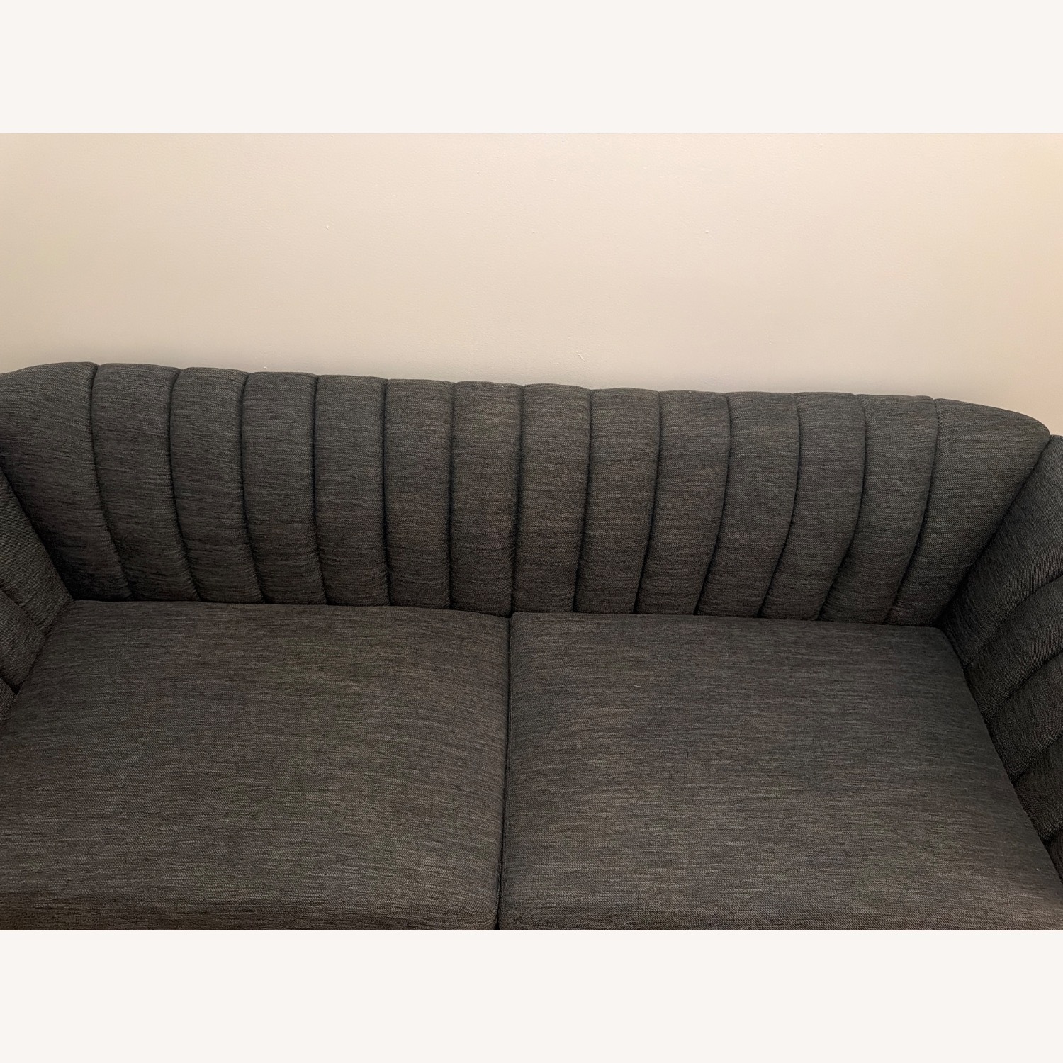 Denim Blue 3 Seater Sofa - image-3