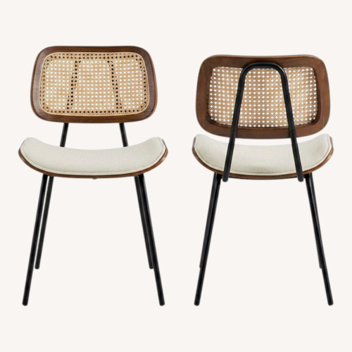 Used HULALA HOME Rattan Dining Chairs for sale on AptDeco