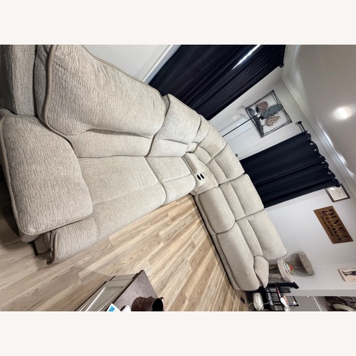 Used Natural Fabric 3+ Piece Sectional for sale on AptDeco