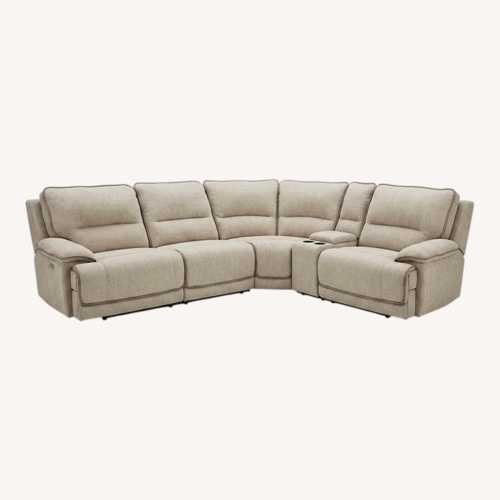 Used Natural Fabric 3+ Piece Sectional for sale on AptDeco