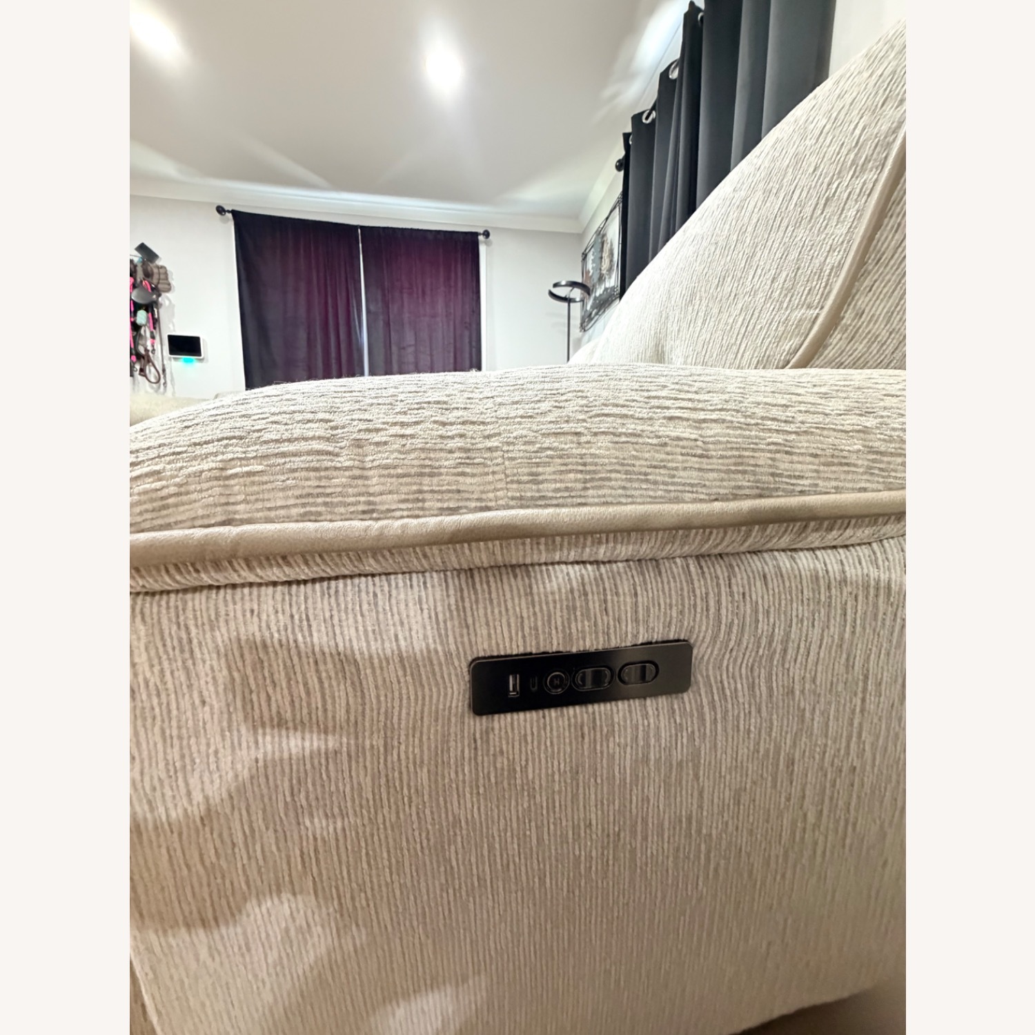Natural Fabric 3+ Piece Sectional - image-2