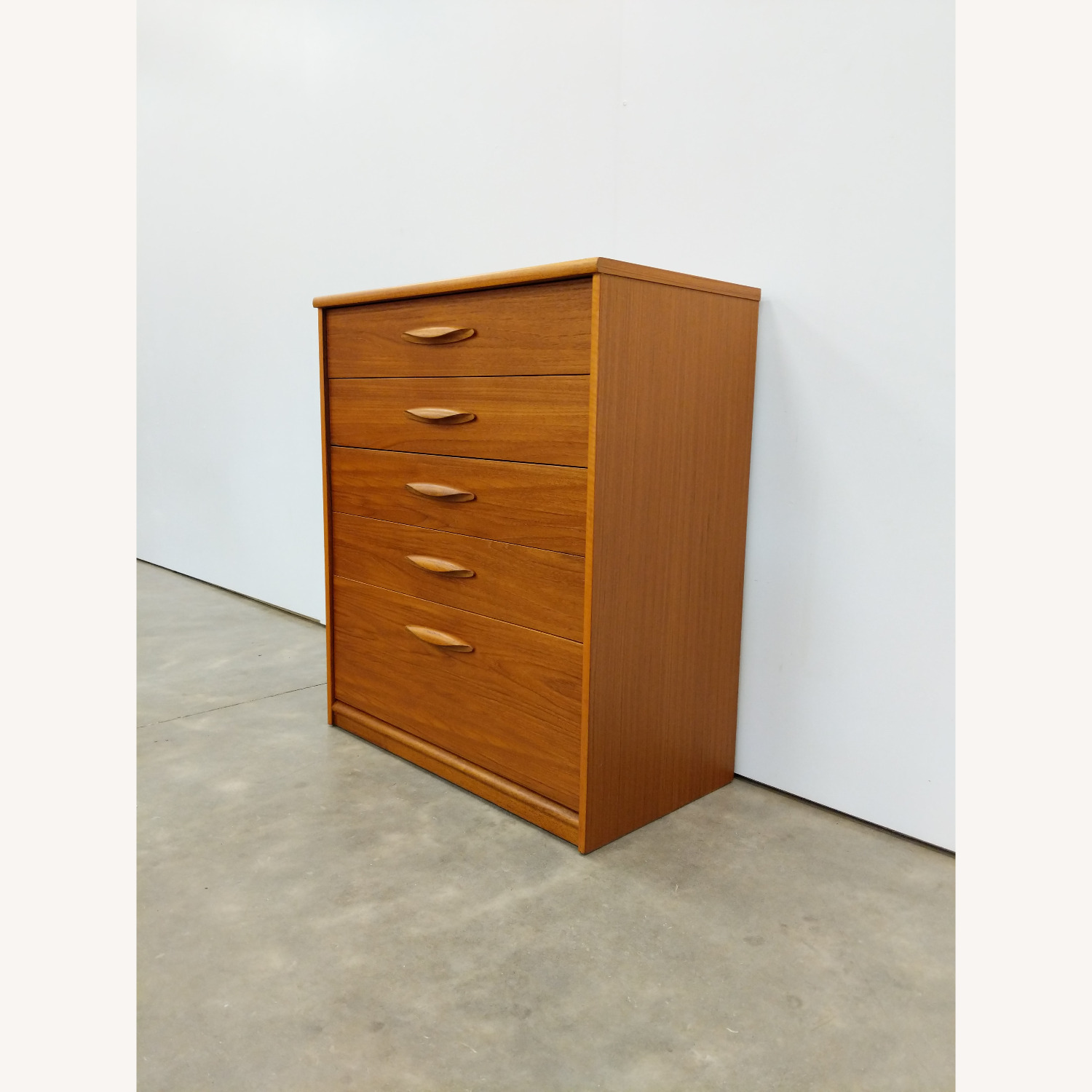 Vintage Mid Century Modern Teak Dresser - image-2