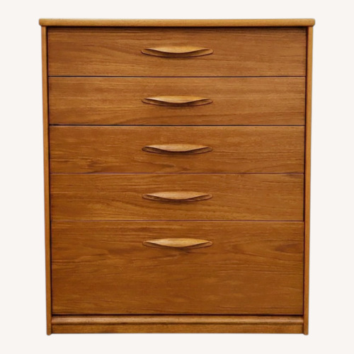Used Vintage Mid Century Modern Teak Dresser for sale on AptDeco