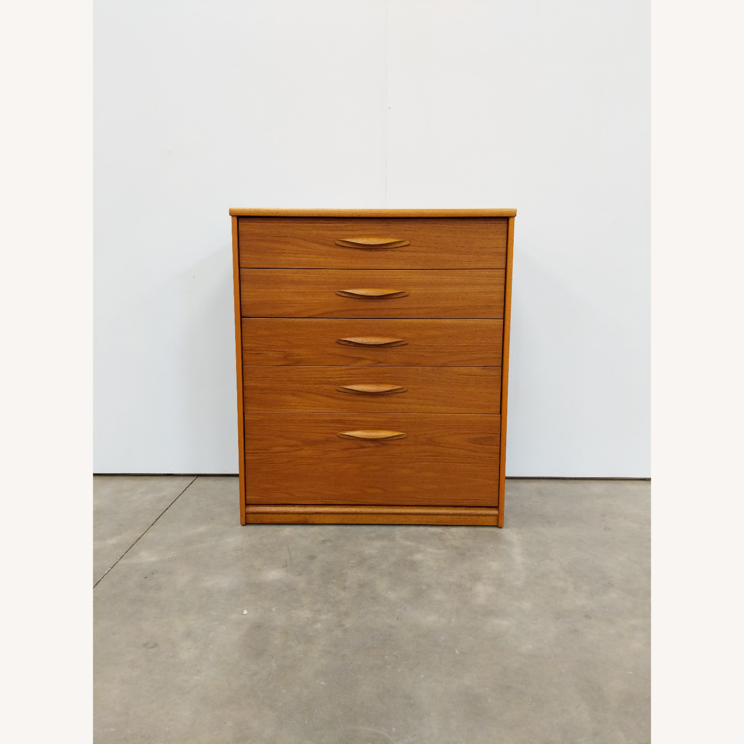 Vintage Mid Century Modern Teak Dresser - image-1