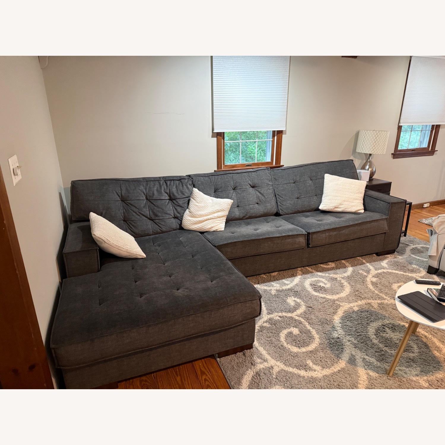 Ashley Furniture Dark Gray 2 Piece Sectional - image-3