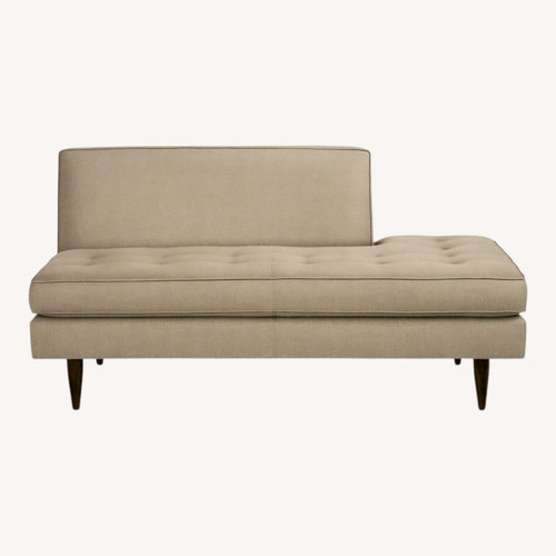 Used Room & Board Natural Fabric 2 Seater Armless Sofa for sale on AptDeco