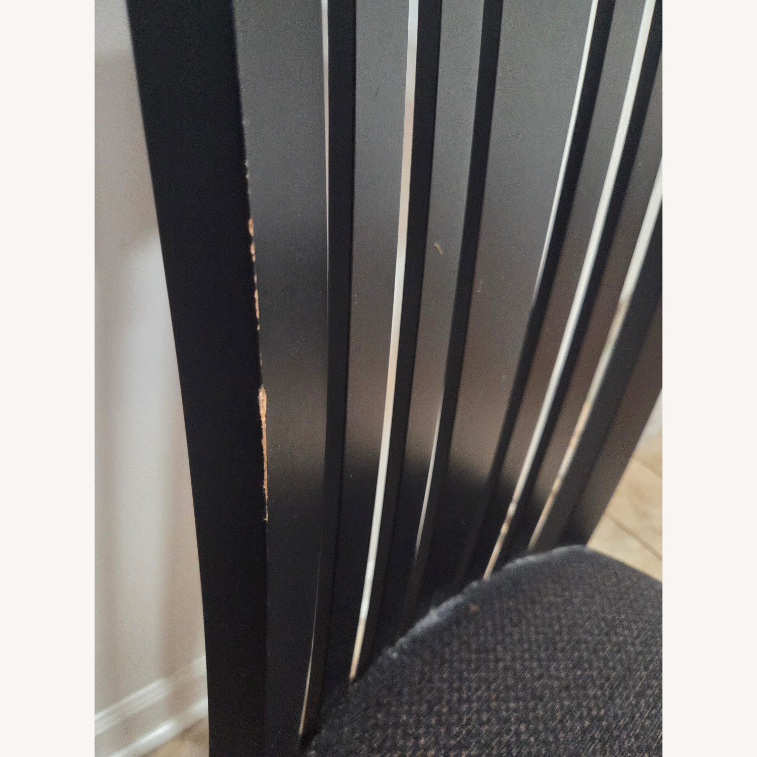 Wayfair Black Wood Dining Set - image-6