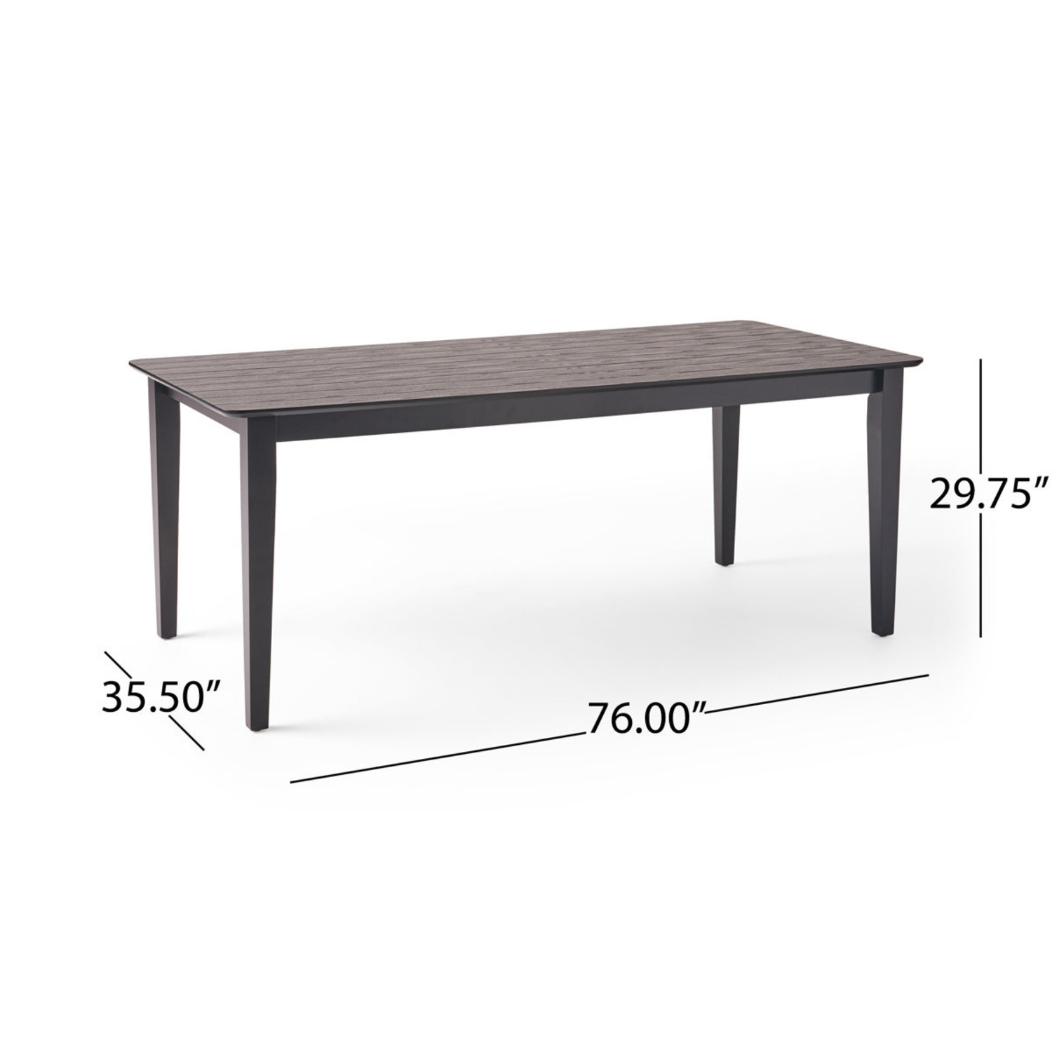 Wayfair Black Wood Dining Set - image-3
