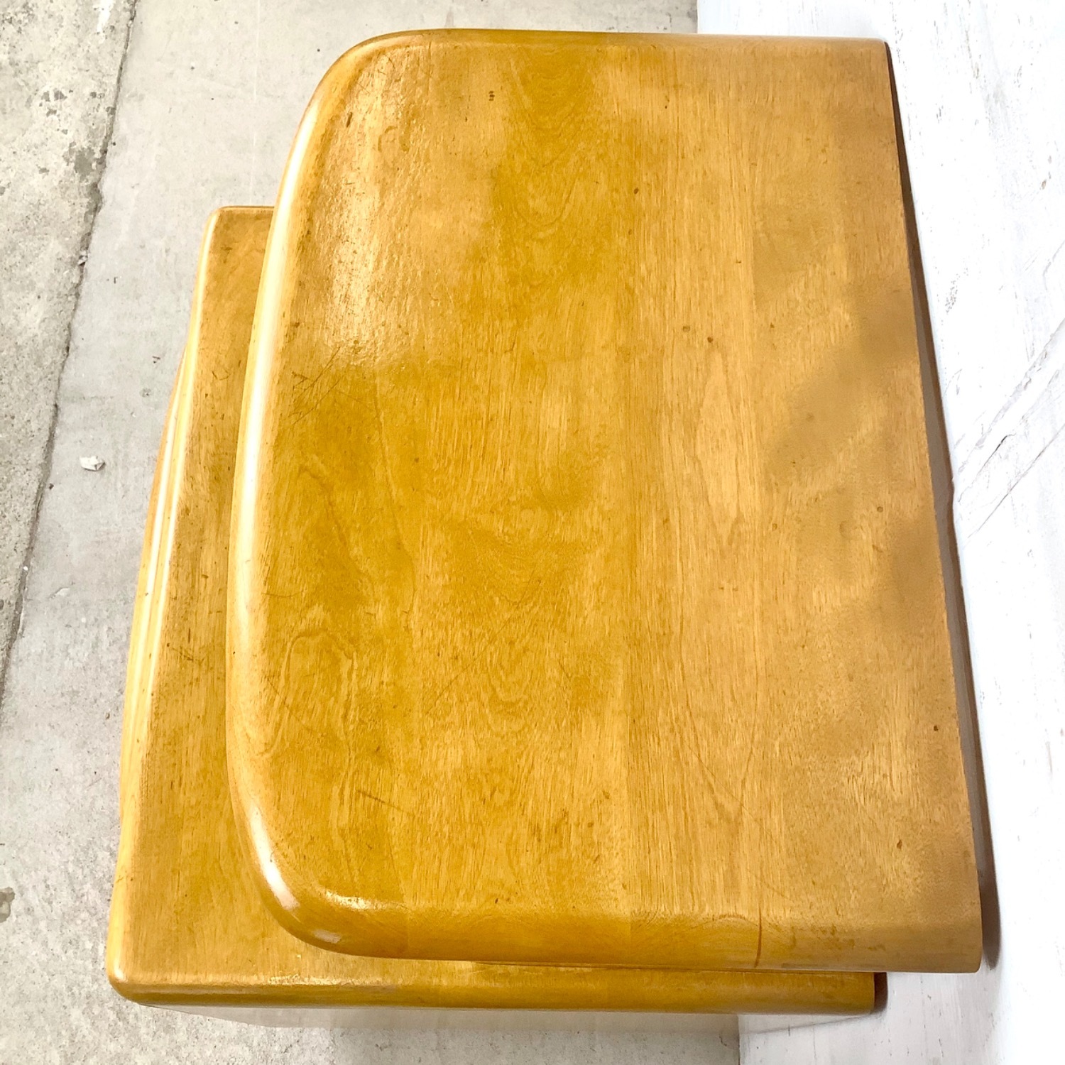 Vintage Heywood-Wakefield Wheat Nightstand - image-6