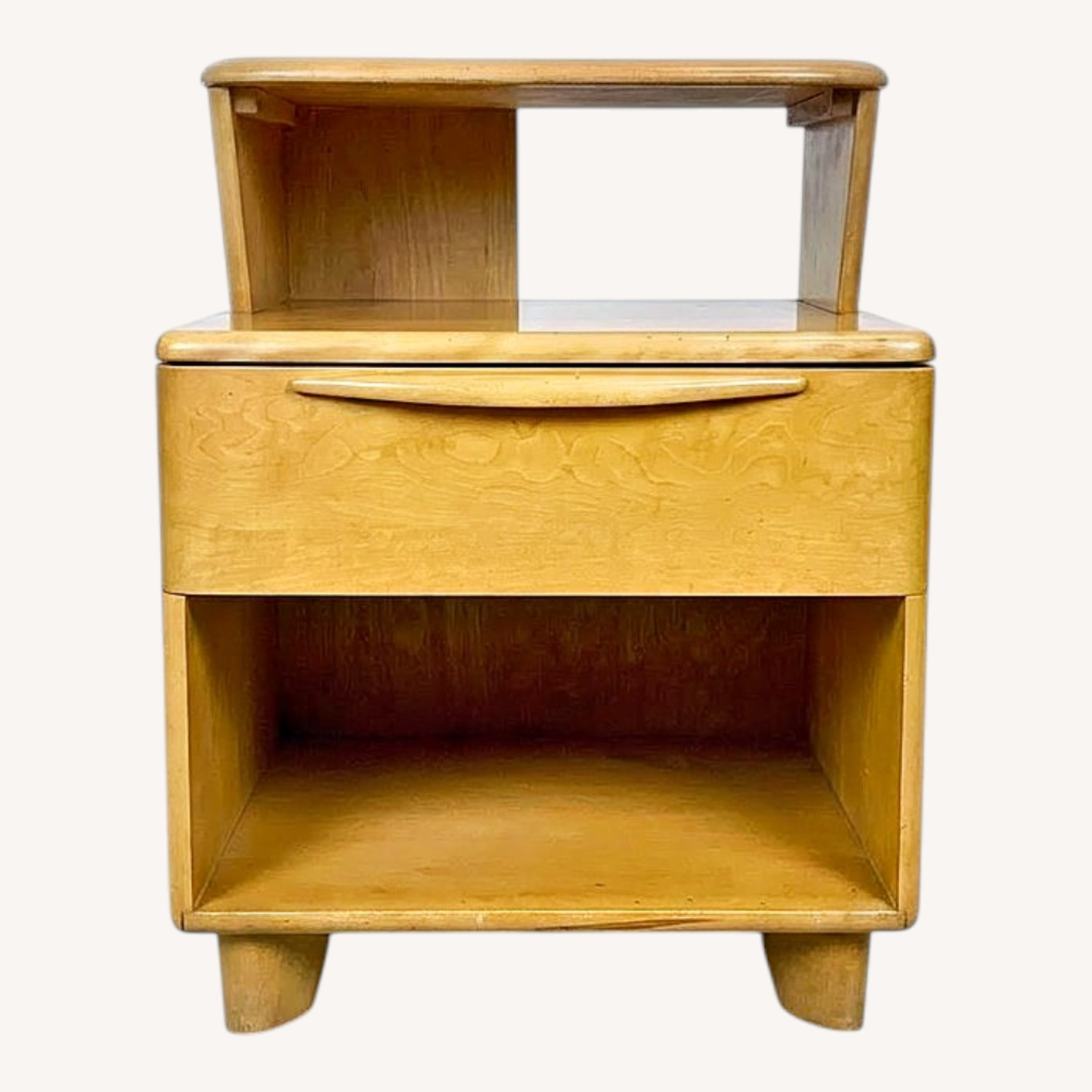 Vintage Heywood-Wakefield Wheat Nightstand - image-0