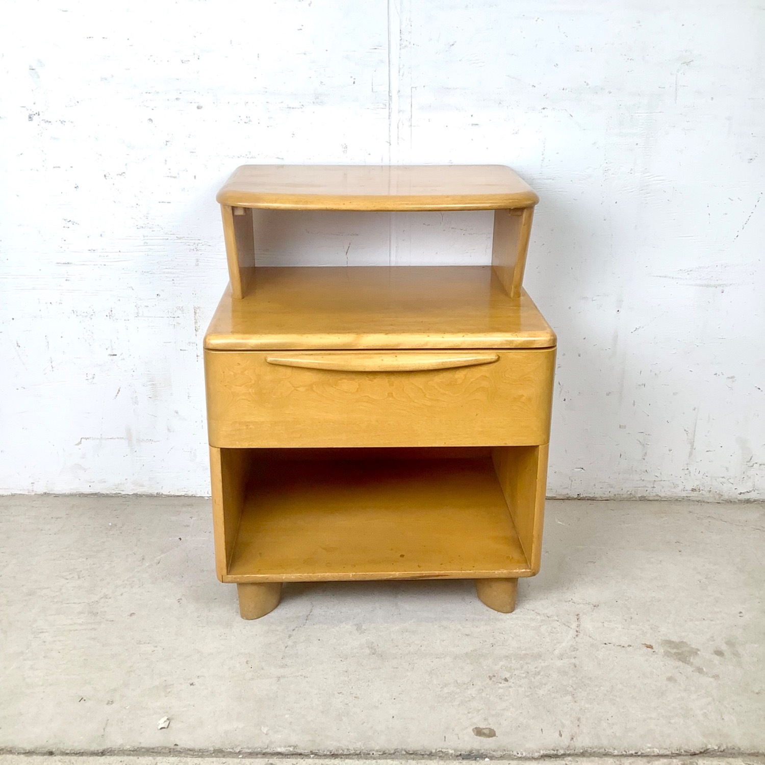 Vintage Heywood-Wakefield Wheat Nightstand - image-2