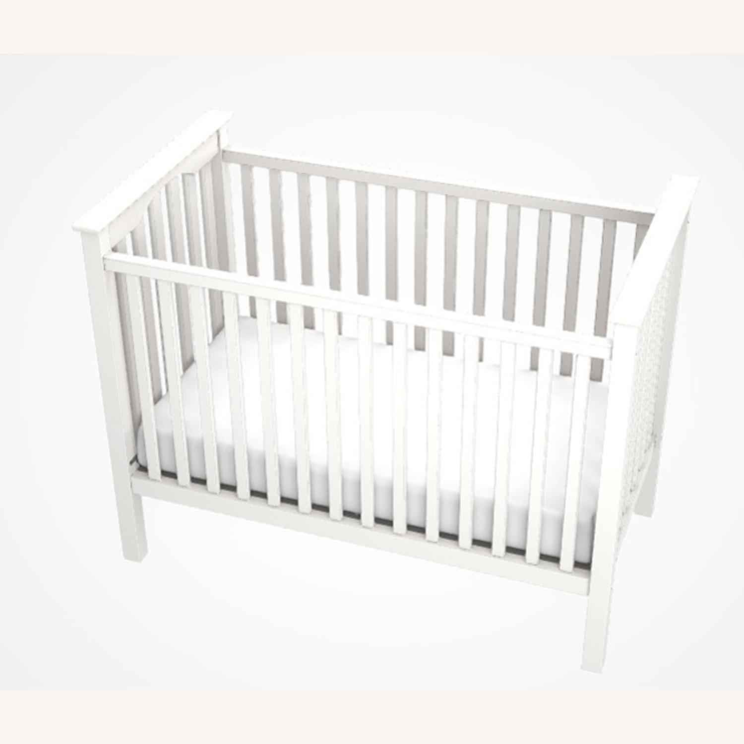 Pottery Barn Kids Kendall White Wood Crib - image-4