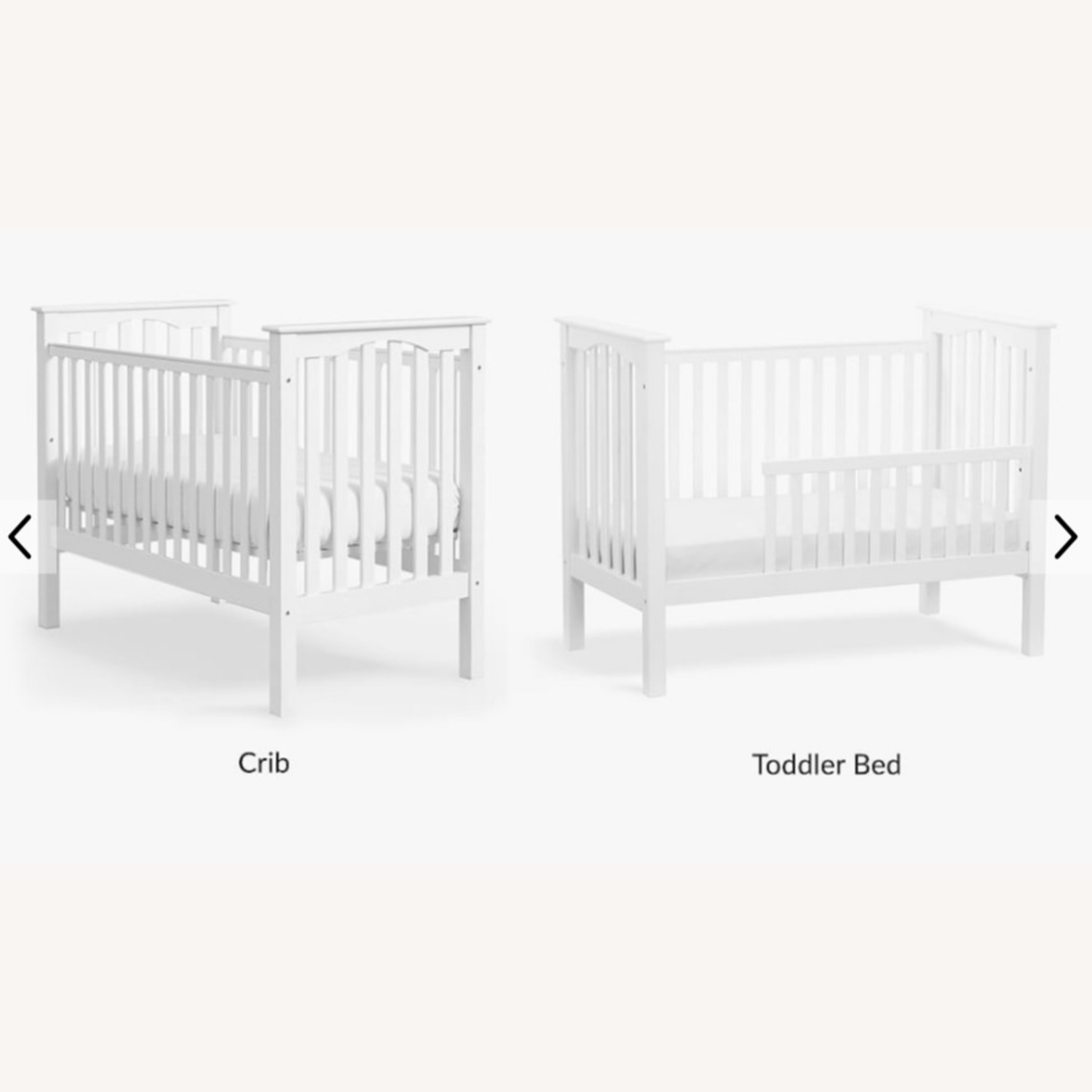 Pottery Barn Kids Kendall White Wood Crib - image-5