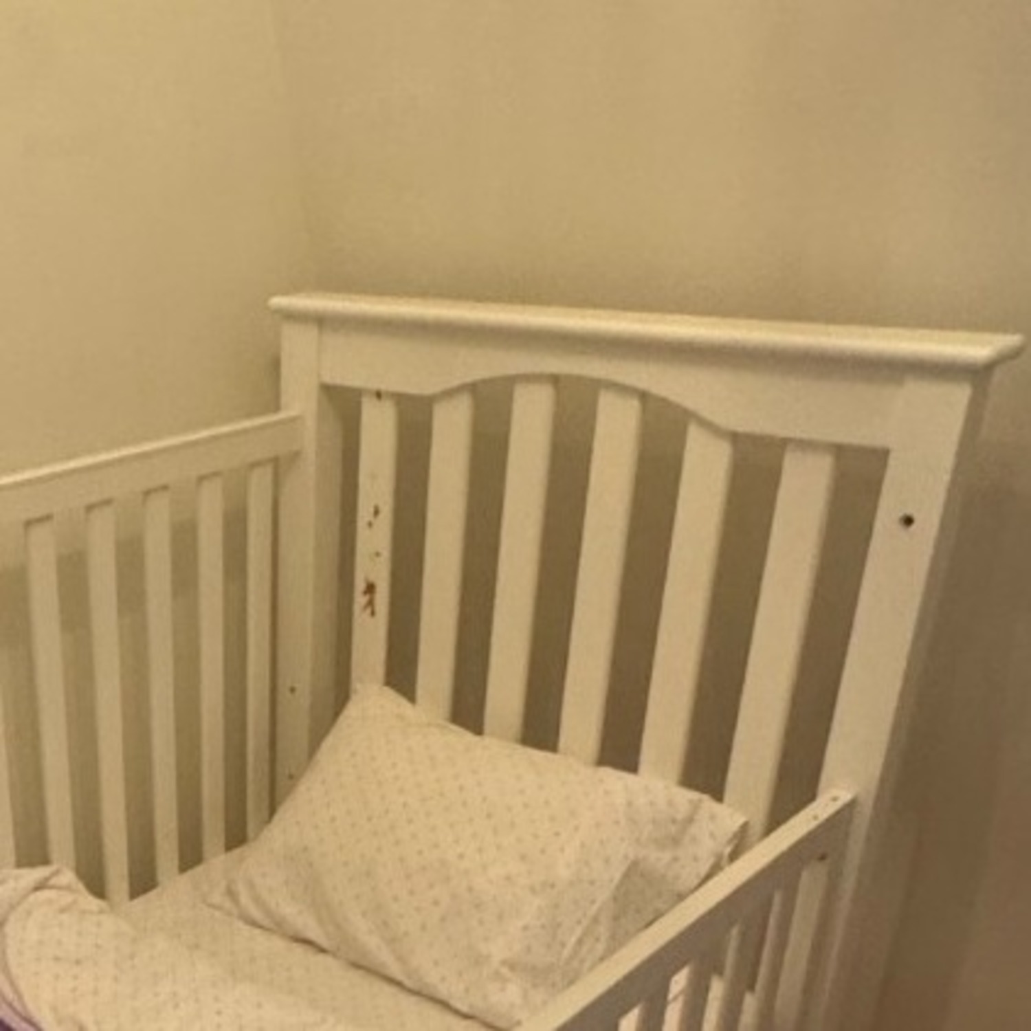 Pottery Barn Kids Kendall White Wood Crib - image-3