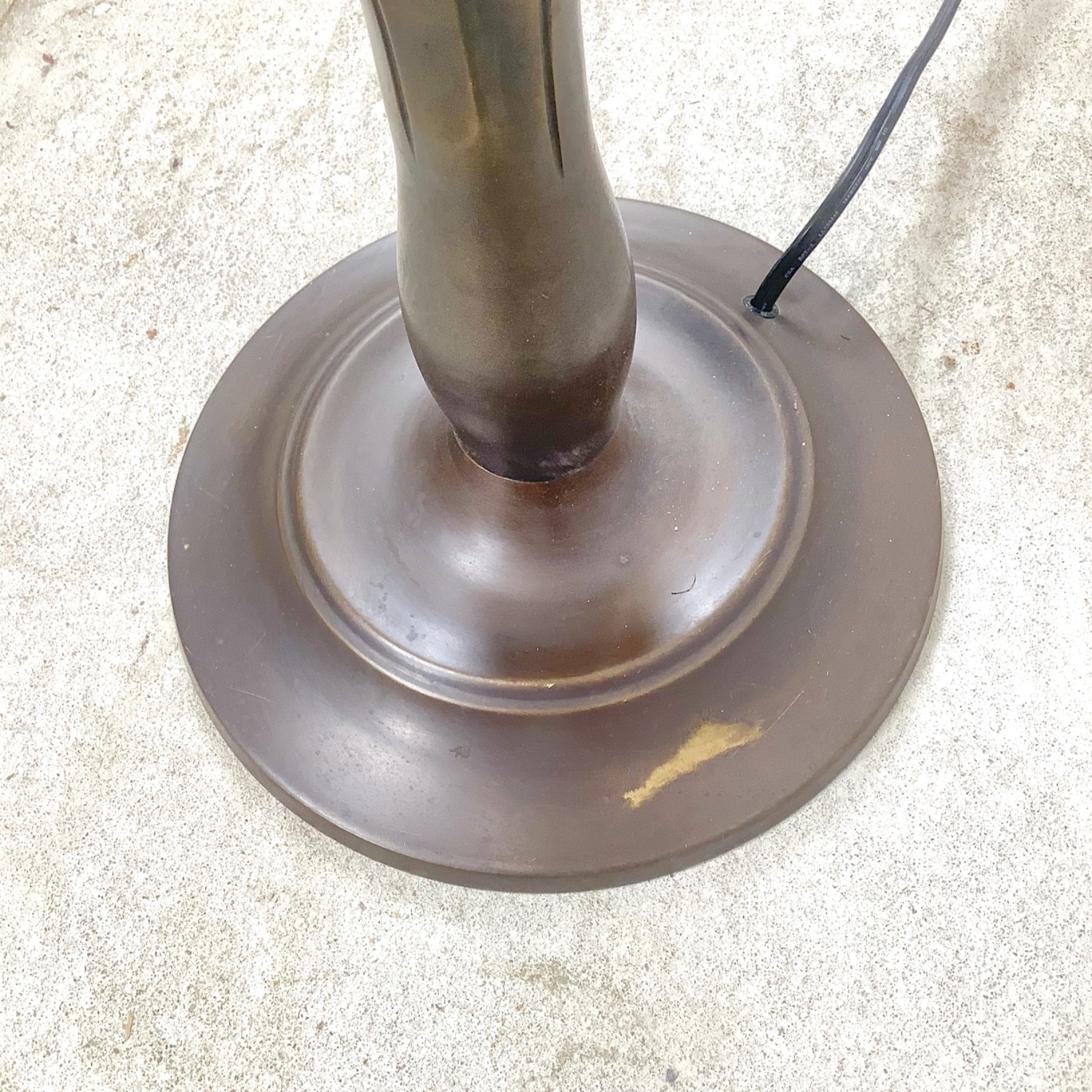 Mid-Century Walnut & Metal Sculptural Floor Lamp - image-6
