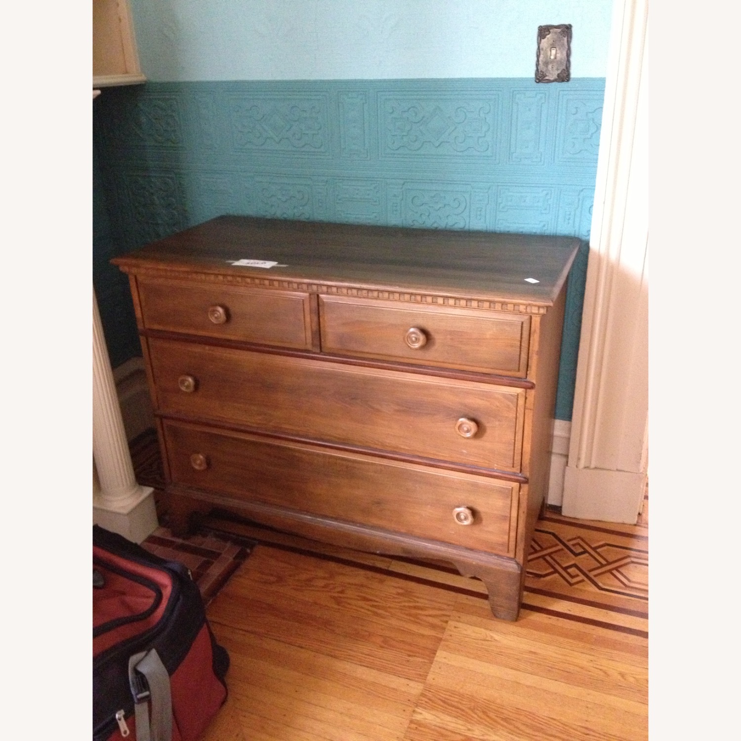 Antique Wood Dresser - image-3