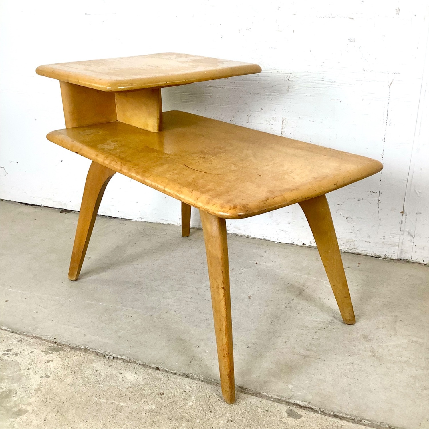 Vintage Heywood-Wakefield Step End Table - image-10