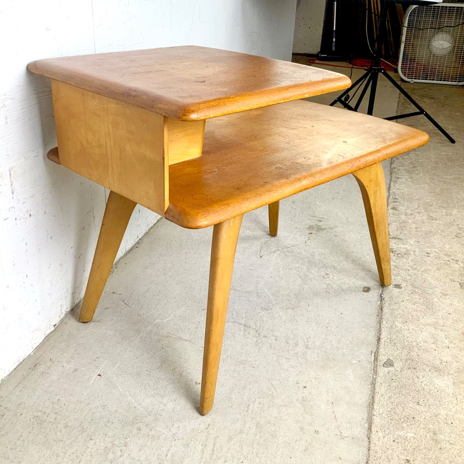 Vintage Heywood-Wakefield Step End Table - image-3