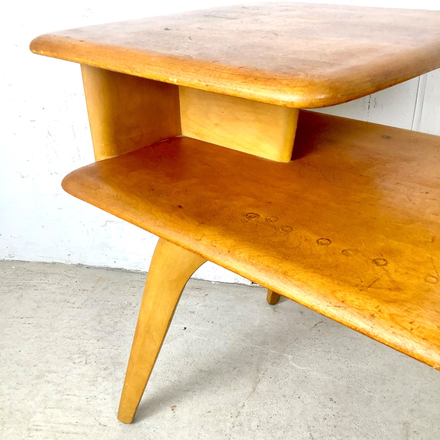 Vintage Heywood-Wakefield Step End Table - image-6