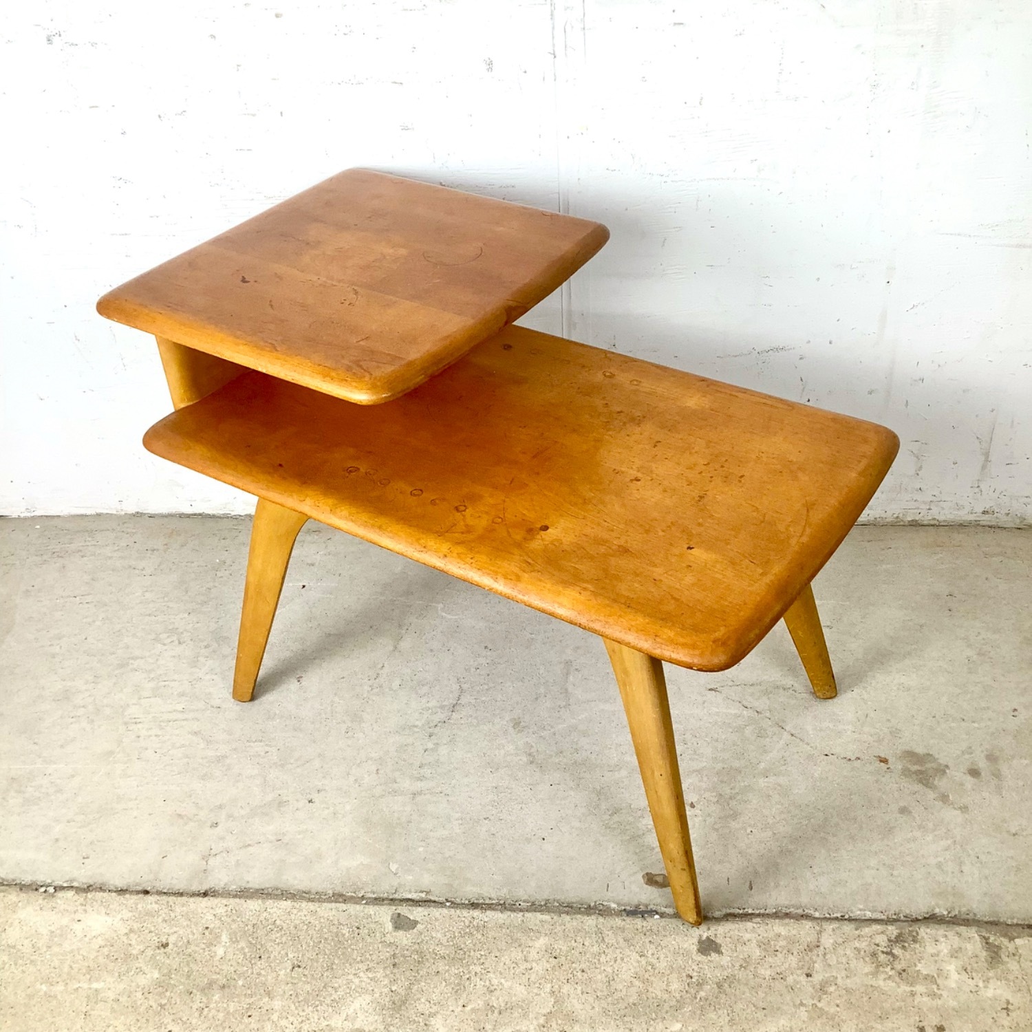 Vintage Heywood-Wakefield Step End Table - image-4