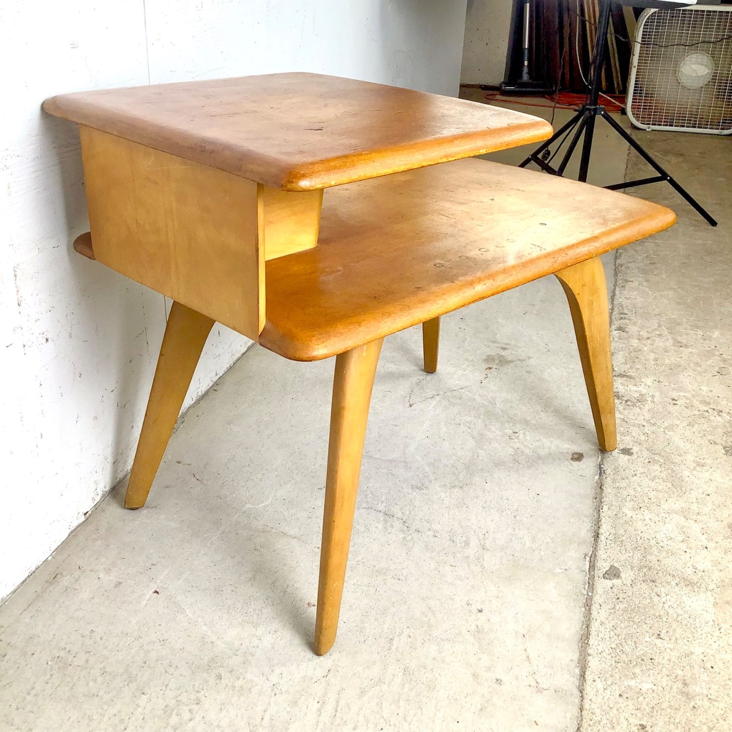 Vintage Heywood-Wakefield Step End Table - image-7