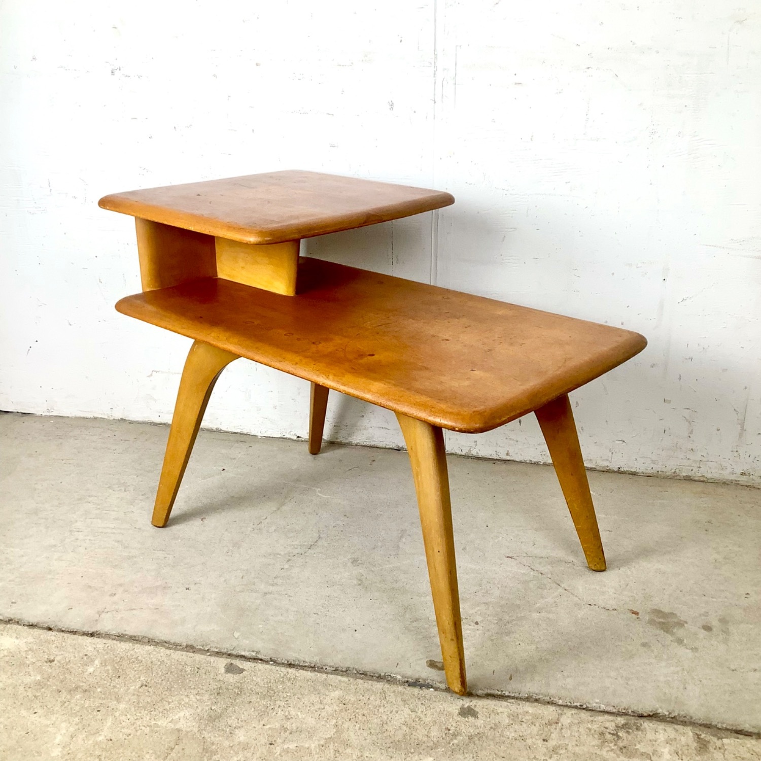 Vintage Heywood-Wakefield Step End Table - image-5
