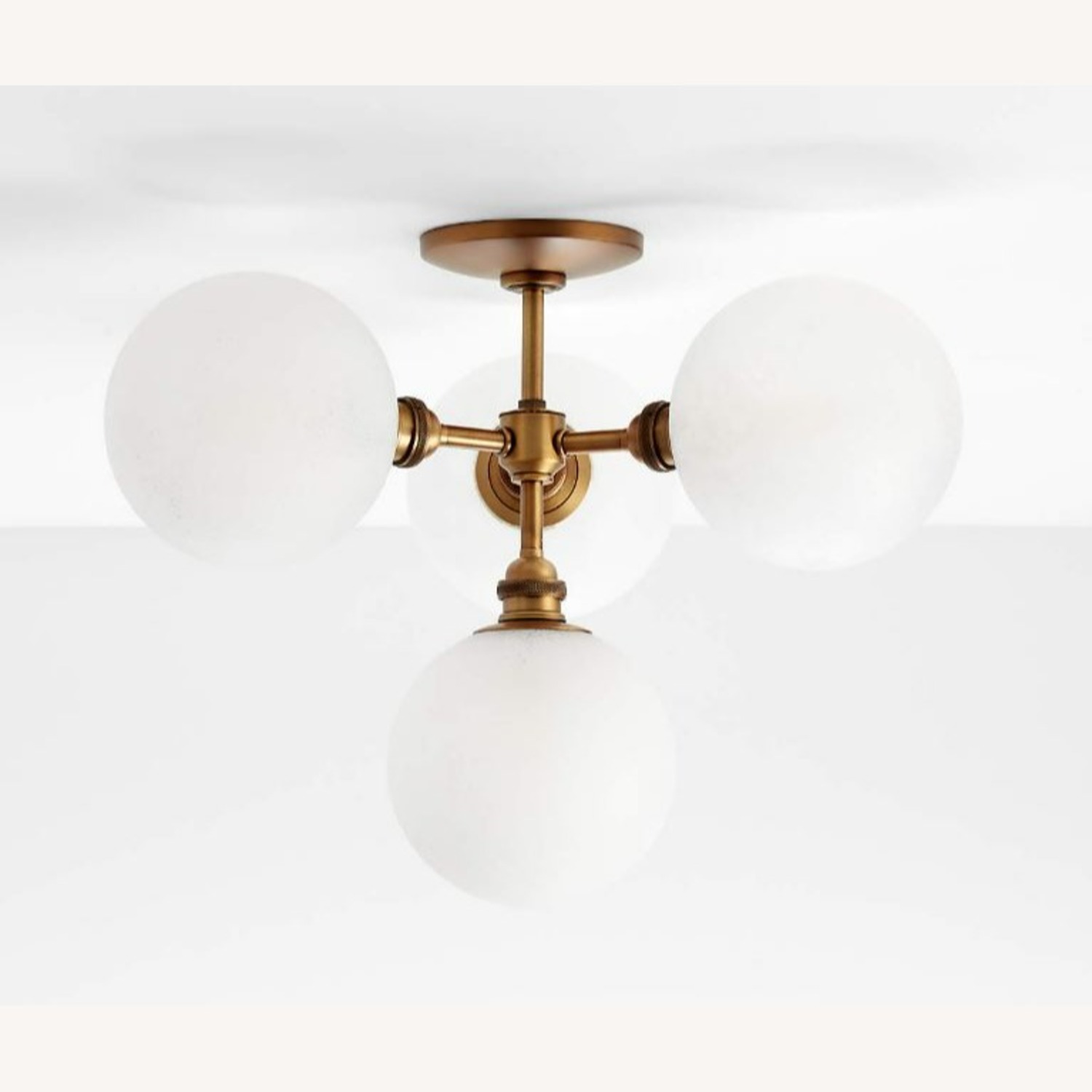 Crate & Barrel Bouldin Metal Ceiling Lamp - image-2