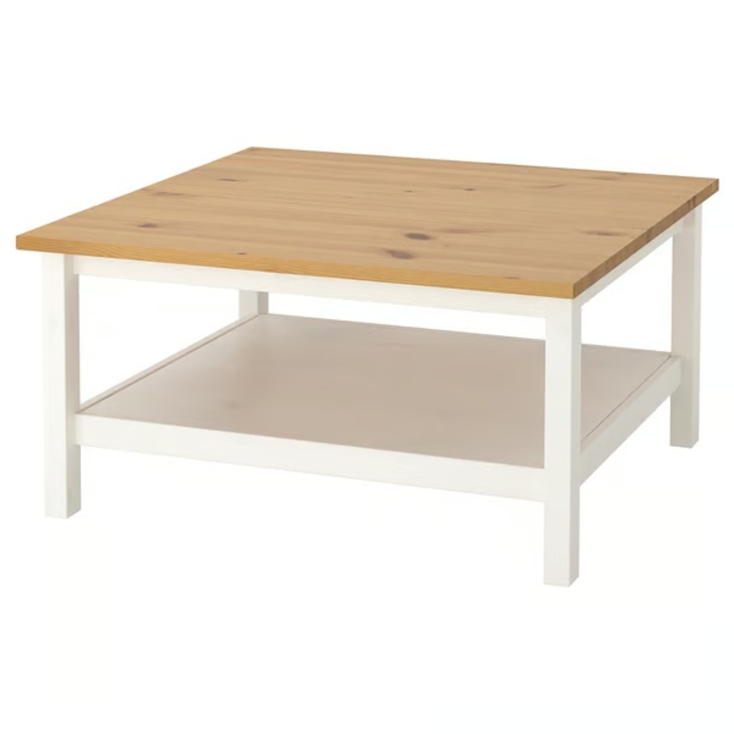 IKEA Hemnes White Wood Coffee Table - image-7