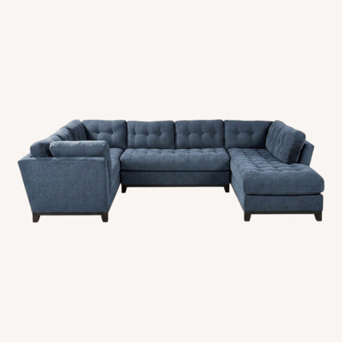 Used Rooms To Go Cindy Crawford Sectional for sale on AptDeco