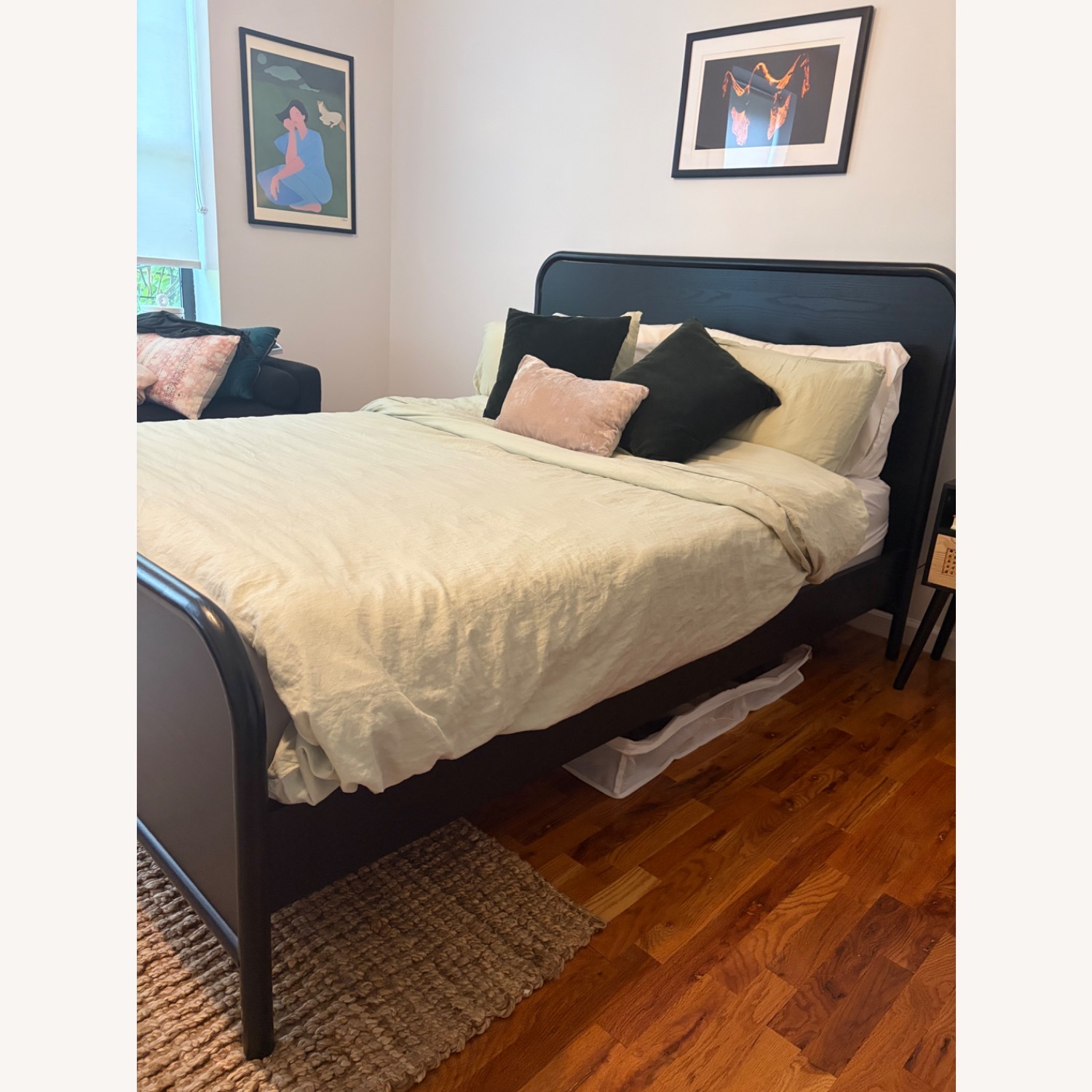 Article Faydra Black Ash Queen Bed Frame  - image-6