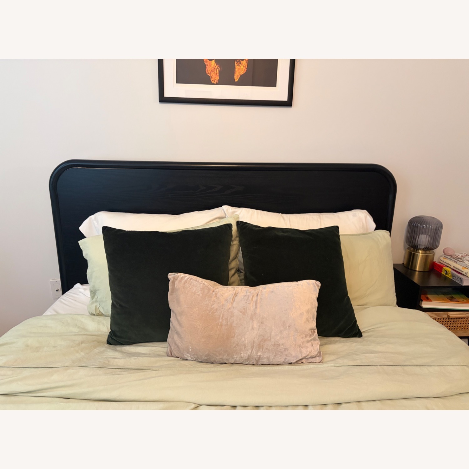 Article Faydra Black Ash Queen Bed Frame  - image-5