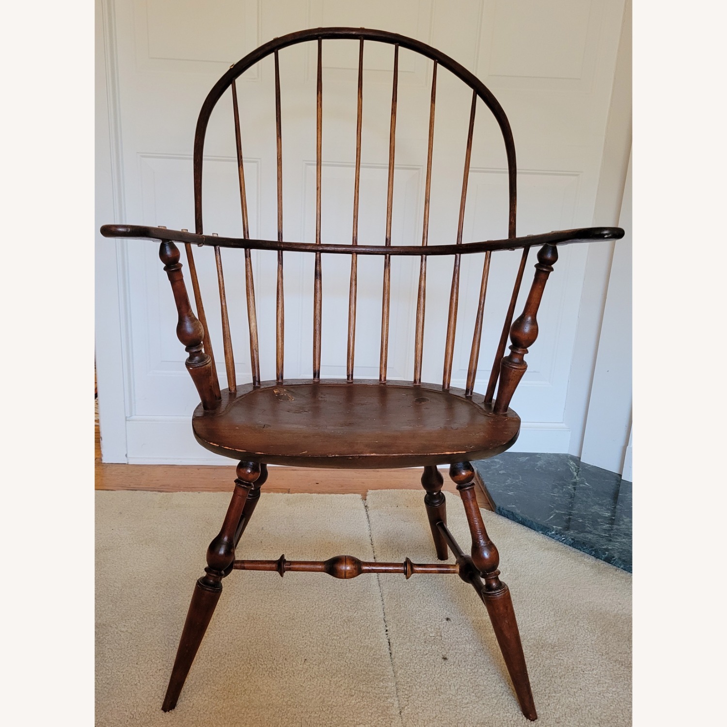 6 Reproduction Antique Windsor Chairs - image-13