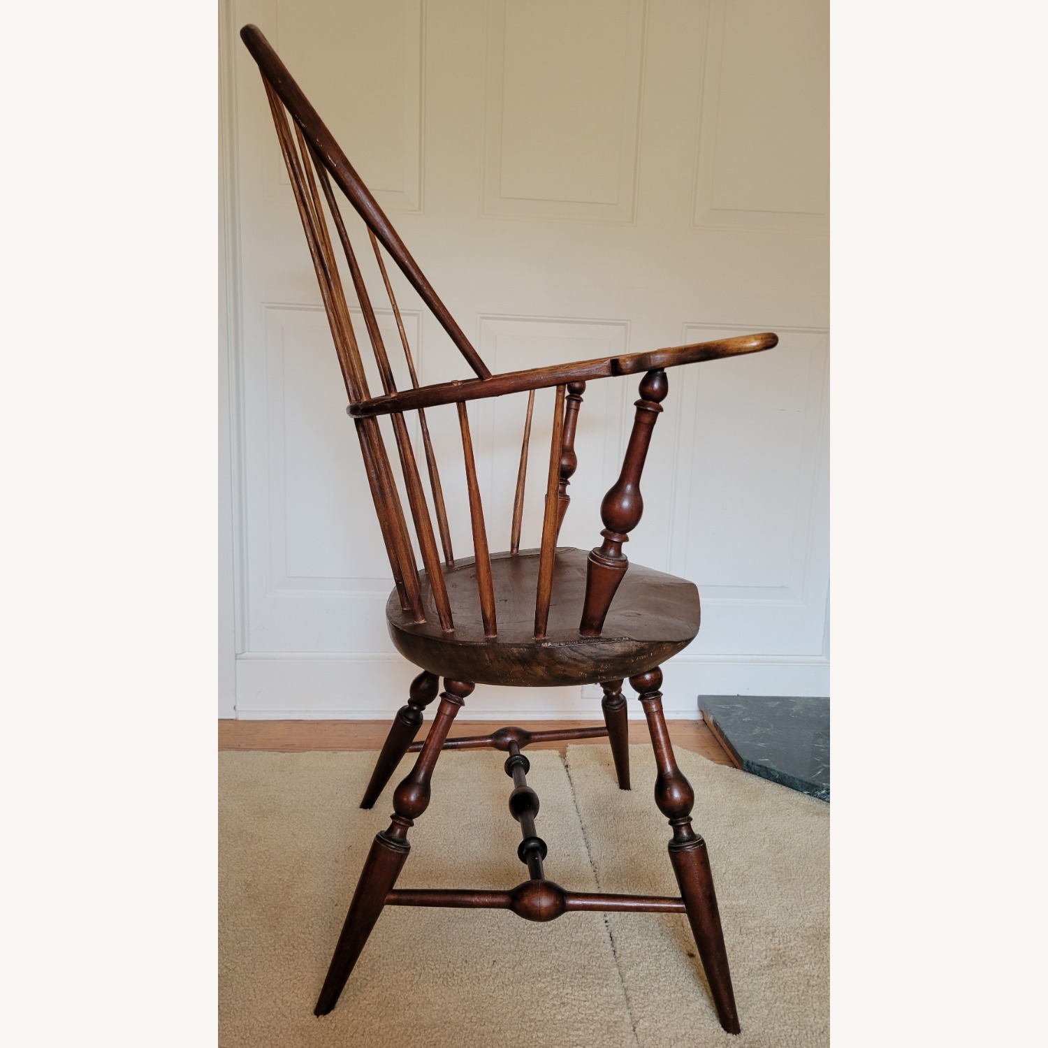 6 Reproduction Antique Windsor Chairs - image-5