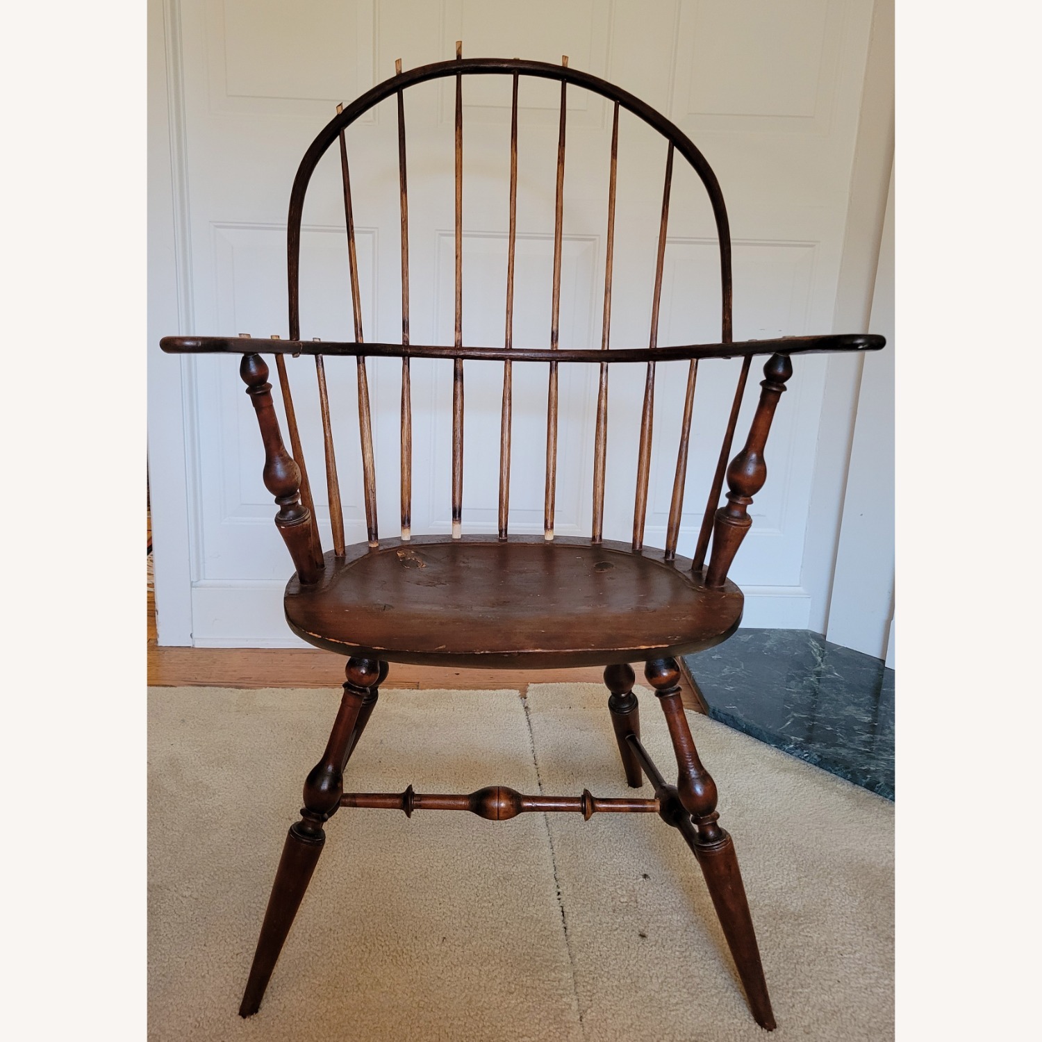 6 Reproduction Antique Windsor Chairs - image-14