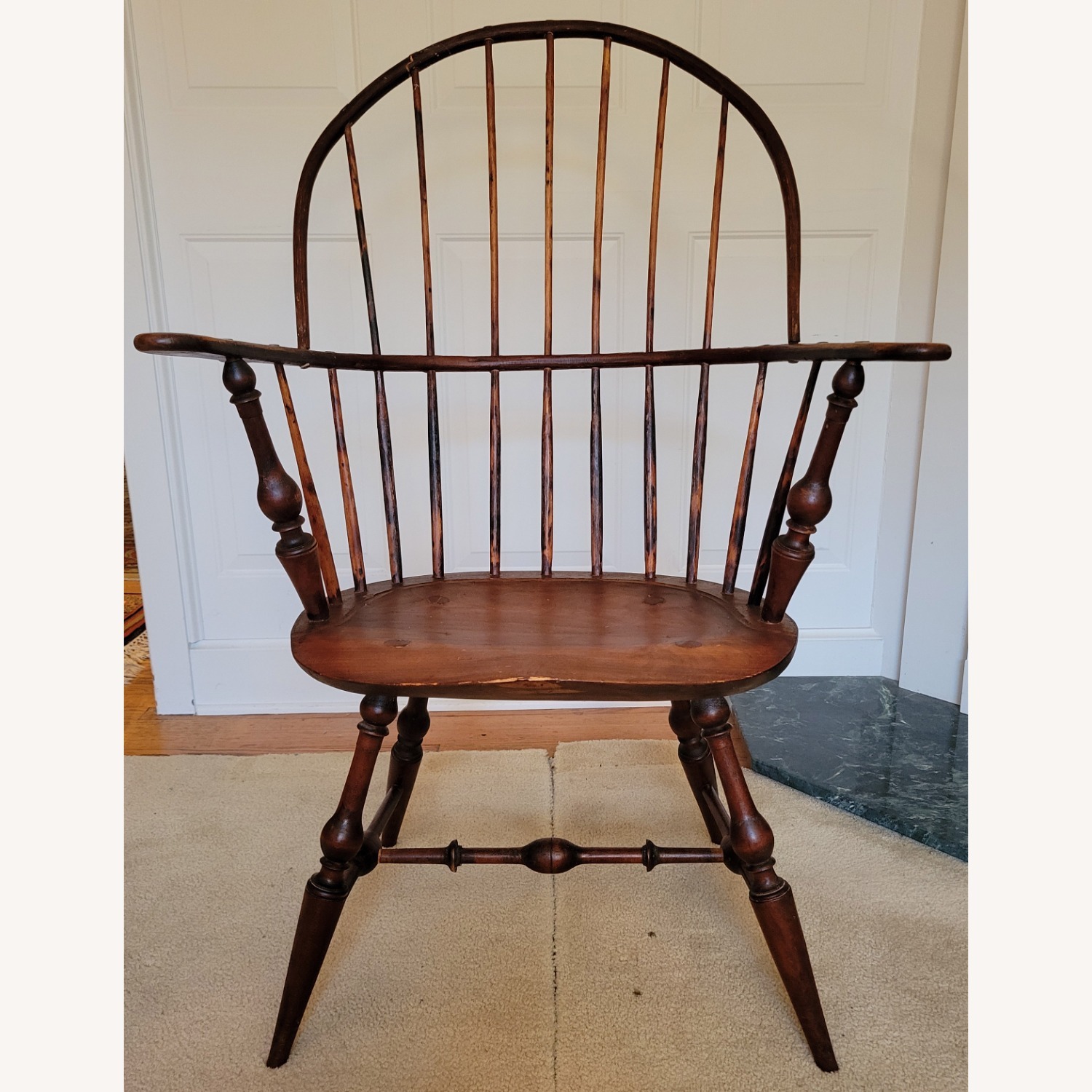 6 Reproduction Antique Windsor Chairs - image-10