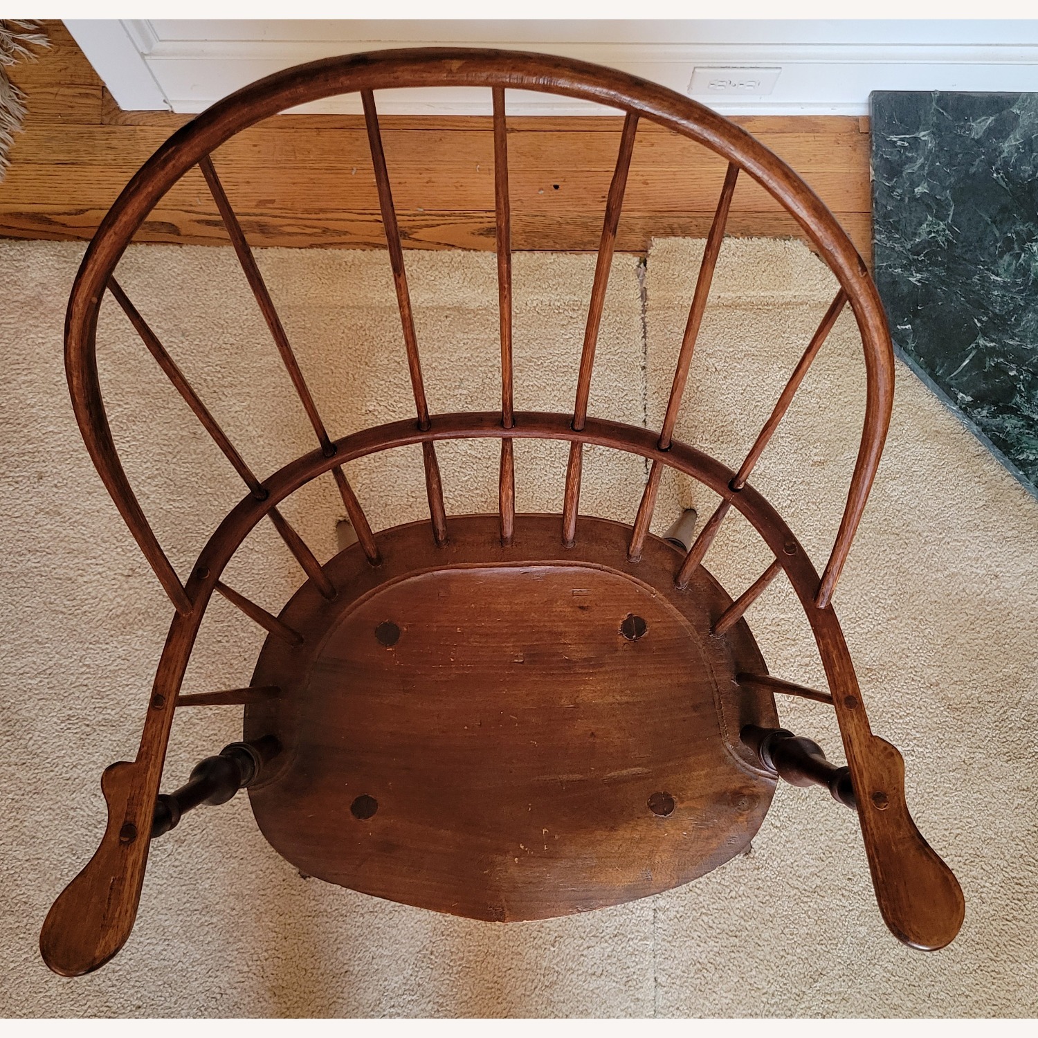 6 Reproduction Antique Windsor Chairs - image-6