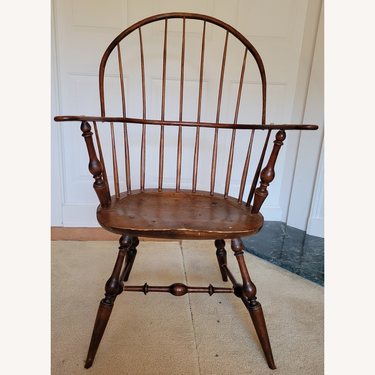 6 Reproduction Antique Windsor Chairs - image-15