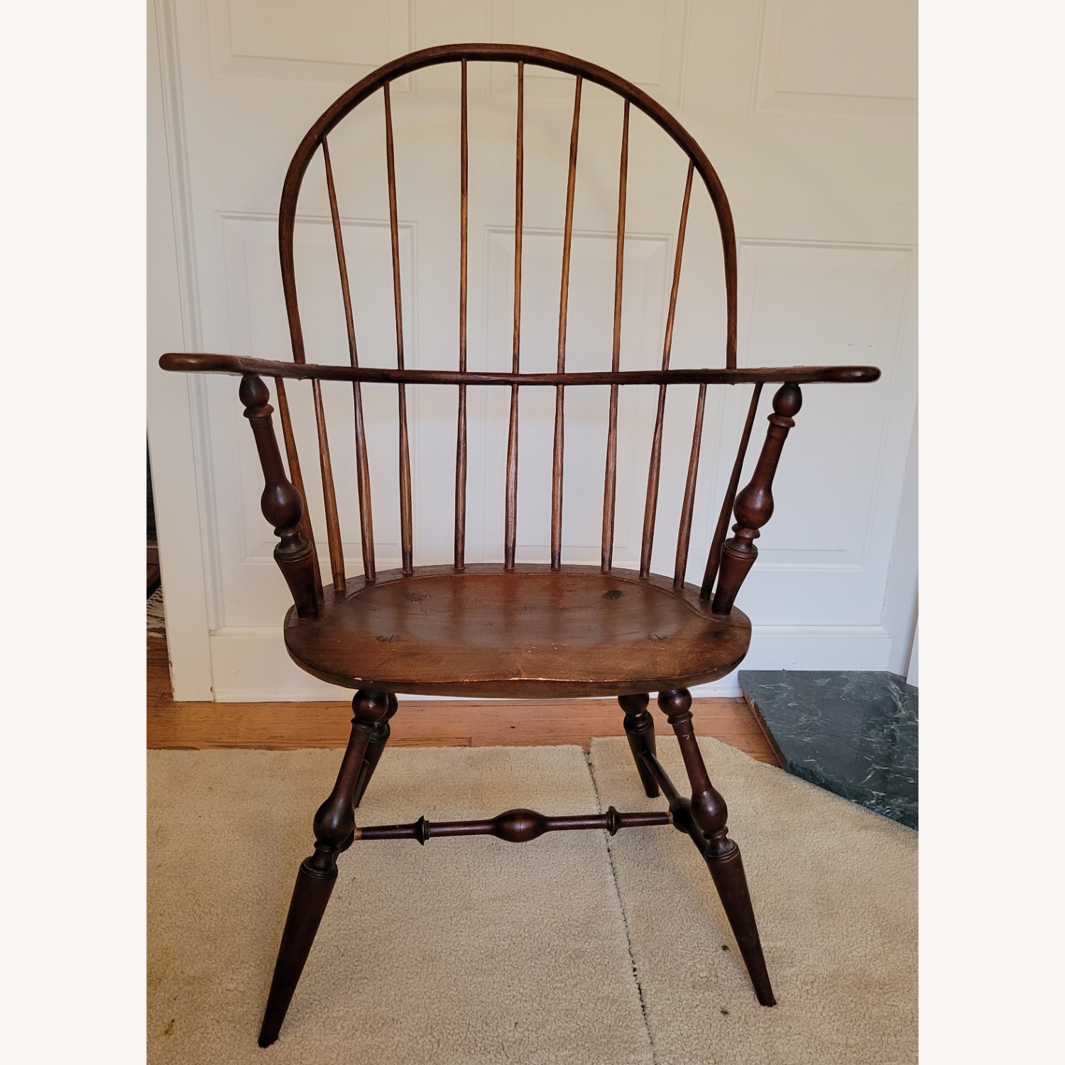 6 Reproduction Antique Windsor Chairs - image-1