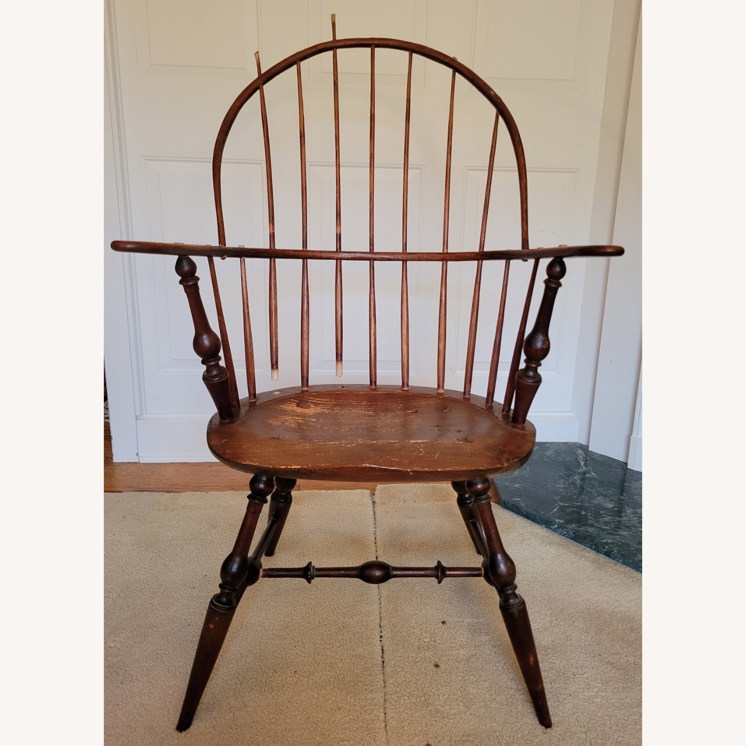 6 Reproduction Antique Windsor Chairs - image-8