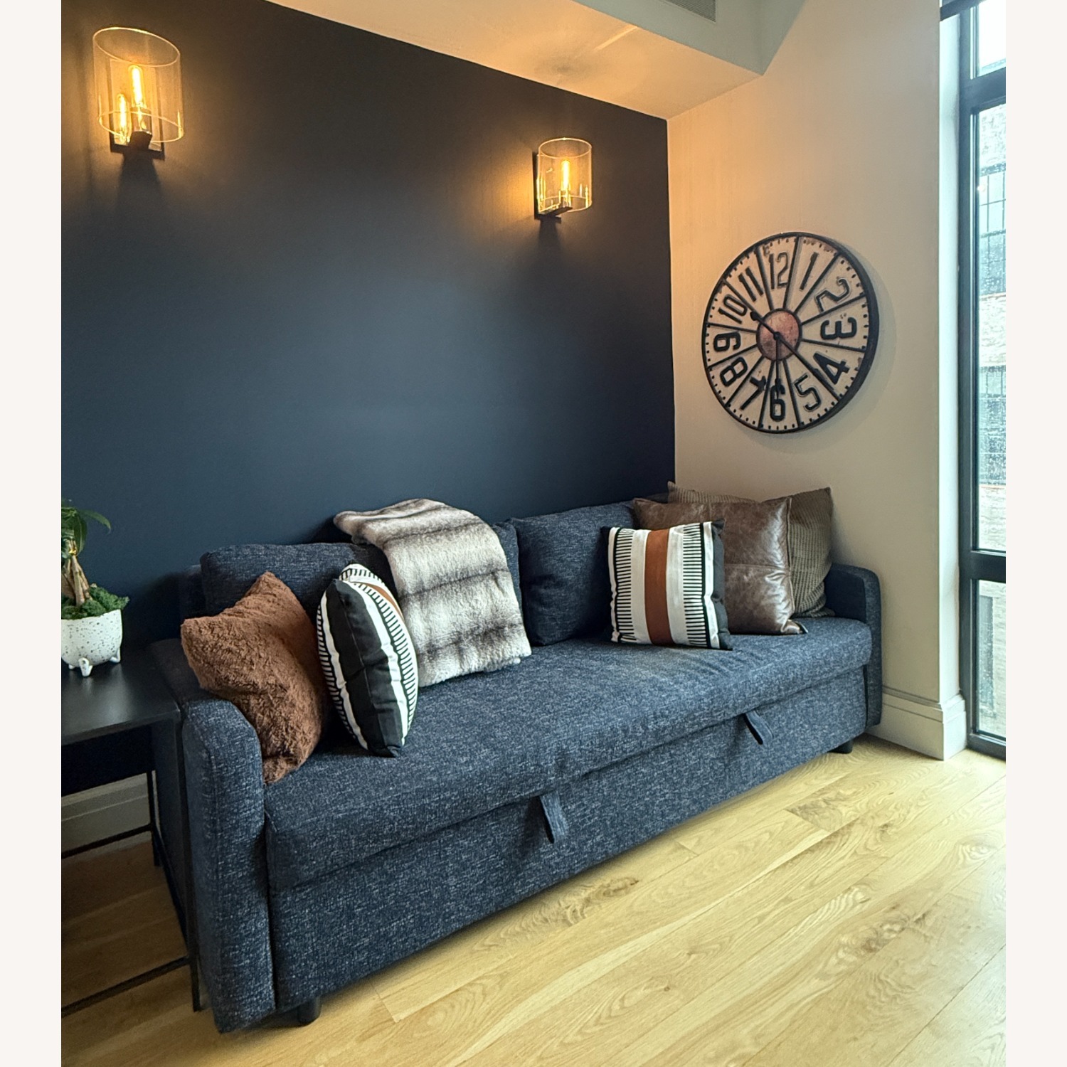 West Elm Thornton Sleeper Sofa (85") - image-3